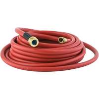 Hot Water Hose, Rubber, 5/8" dia. x 50' L Equipex