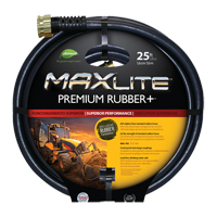 Commercial Duty Hoses, Rubber, 5/8" dia. x 25' Equipex