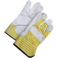 Gants d'ajusteur classiques, Taille unique, Paume en Cuir de vache refendu, Doublure en Molleton Equipex