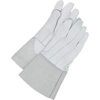 Gander Brand TIG Welder Gloves, Grain Sheepskin, Size Large Equipex