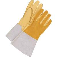 Welder Gloves, Grain Deerskin, Size Large Equipex