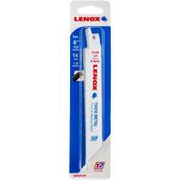 Lame de scie alternative &eacute;paisse pour le m&eacute;tal, Bim&eacute;tal, 14 Dents par pouce, 6" lo x 3/4" la Equipex