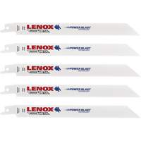 Reciprocating Saw Blade, Bi-Metal, 18 TPI, 8" L x 3/4" W Equipex