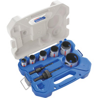 Contractor's Speed Slot&reg; Hole Saw Kit, 9 Pieces Equipex