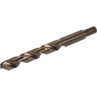 Foret court &agrave; usage intensif, Acier rapide au cobalt, 1/2", 6" lo, 1-1/2" Cannelure, 135° Angle Equipex