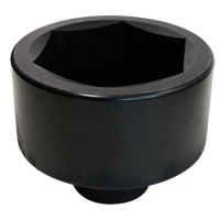 Socket, Impact, 8", 2-1/2" Drive, 6 Points Equipex