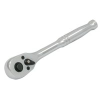 Quick-Release Ratchet Wrench, 1/4" Drive, Plain Handle Equipex