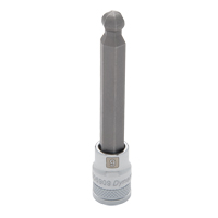 Long Metric Socket, 6 mm x 3-5/8" L, 3/8" Drive Equipex