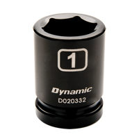 SAE Socket, Impact, 3/4", 3/4" Drive, 6 Points Equipex