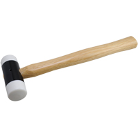 Marteau &agrave; frappe douce, Poids de la t&ecirc;te 14 oz, Face Ordinaire, Prise Bois, 11-5/8" lo Equipex