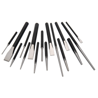 Punch and Chisel Set, 16 Pieces Equipex