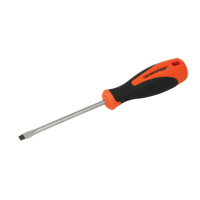 Tournevis pour &eacute;crous &agrave; fente, Tige de 3/16", Ronde, 8" lo, Prise en Coussin&eacute;e Equipex