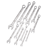 Wrench Set, Combination, 12 Pieces, Imperial Equipex