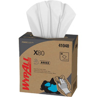 Chiffons &agrave; usage prolong&eacute; X80 WypAll, Robuste, 16-4/5" lo x 9" la Equipex