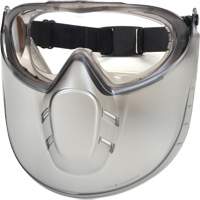 Lunettes de s&eacute;curit&eacute; Capstone Shield avec &eacute;cran facial amovible, Lentille Transparent, Antibu&eacute;e, Ventilation Directe/Ferm&eacute; Equipex