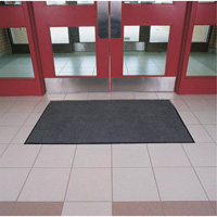 Tapis Poly-Tuft, Essuie-pieds, 3' x 60' x 5/16", Charbon Equipex