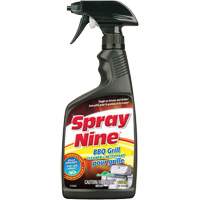 Nettoyant pour grille de BBQ Spray Nine, 650 ml, Bouteille &agrave; g&acirc;chette Equipex