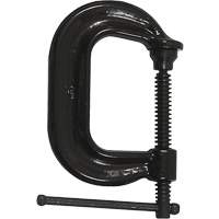 Regular-Duty Deep Throat C-Clamp, 2" (51 mm) Capacity, 2-1/8" (54 mm) Throat Depth Equipex
