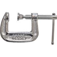 Light-Duty C-Clamp, 1" (25 mm) Capacity, 1" (25 mm) Throat Depth Equipex
