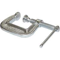 Light-Duty C-Clamp, 1" (25 mm) Capacity, 1" (25 mm) Throat Depth Equipex
