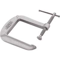Light-Duty C-Clamp, 3" (76 mm) Capacity, 4-1/2" (114 mm) Throat Depth Equipex