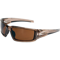 Lunettes de s&eacute;curit&eacute; Uvex Hypershock, Lentille Espresso, Anti-&eacute;gratignures/Polaris&eacute;, ANSI Z87+ Equipex