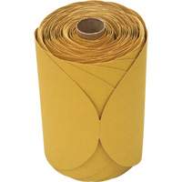Disque dor&eacute; en rouleau Stikit, 6" dia., Grain 120, Oxyde d'aluminium Equipex