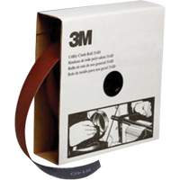 Rouleau de toile abrasive utilitaire, Oxyde d'aluminium, 2" la x 150' lo, Grain P400 Equipex