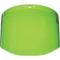 Faceshield Window, Polycarbonate, Green Tint Equipex