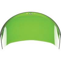 Faceshield Window, Polycarbonate, Green Tint Equipex