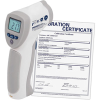 Food Service Infrared Thermometer with ISO Certificate, -4°- 392° F ( -20° - 200° C )/-58°- 4° F ( -50° - -20° C ), 8:1, Fixed Emmissivity Equipex