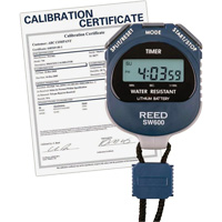 REED SW600 Stopwatch with ISO Certificate, Digital, Water Resistant Equipex