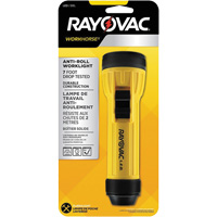 Workhorse Hanging Ring Flashlight, LED, 20 Lumens, D Batteries Equipex