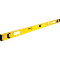 Top-Read Level, I-Beam, 48" L, Aluminum, 3, Non-Magnetic Equipex