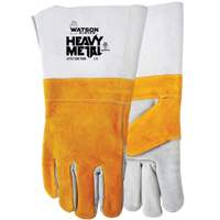 Cow Town Flame-Resistant Gloves, Split Cowhide, Size Large Equipex