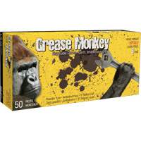 Gants Grease Monkey, Grand, Nitrile, 8 mils, Sans poudre, Noir Equipex