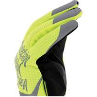 FastFit&reg; High-Visibility Work Gloves, Synthetic Palm, Size Medium/9 Equipex
