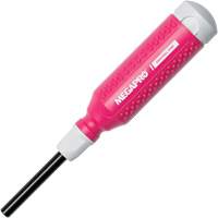 Tournevis multi embouts Original Pink 15-en-1, 8-37/50" lo, Prise Textur&eacute; Equipex