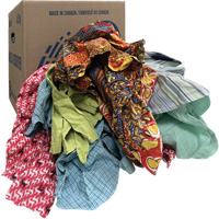 Wiper Rags, Mix Colours, 10 lbs. Equipex