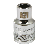 SAE Socket, 1/2", 1/2" Drive, 6 Points Equipex