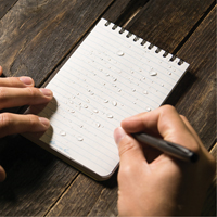 Carnet de notes de poche &agrave; spirale, Couverture souple, Jaune, 100 Pages, 4" , 6"  Equipex