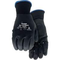 Gants enduits Stealth Blackbird, T-Grand, R&ecirc;vetement Nitrile micromousse, Calibre 15, Enveloppe en Polyester Equipex