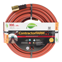 Boyau d'arrosage pour entrepreneur/FARM, PVC, 5/8" dia x 100' Equipex