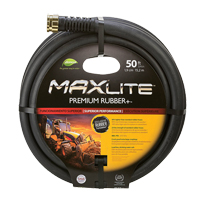 Tuyau d'eau MAXLite, Caoutchouc, 3/4" dia. x 50' lo Equipex