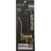 Brass Shut Off with Nylon Handle & In-Line Filter Equipex