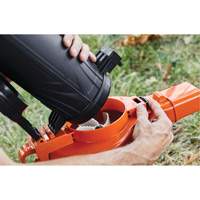 Souffleur/aspirateur/broyeur de feuilles, Vitesse d'air 210 mi/h, &eacute;lectrique Equipex