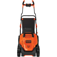 Lawn Mower with Comfort Grip Handle, Push Walk-Behind, Electric, 15" Cutting Width Equipex