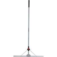 Landscaping Level Rake with Folding Head, Fibreglass Handle, 36" W, Aluminum Blade Equipex