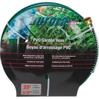 Tuyau de jardin, PVC, 5/8" dia x 25' Equipex