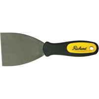 Stiff Wall Scrapers, High-Carbon Steel Blade, 3" Wide, Plastic Handle Equipex